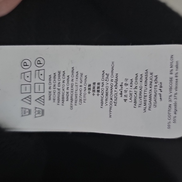 Michael Kors Black L9ng Sleeve Sweater Sz Large Gold Zipper In Back Extra Long - Picture 4 of 6